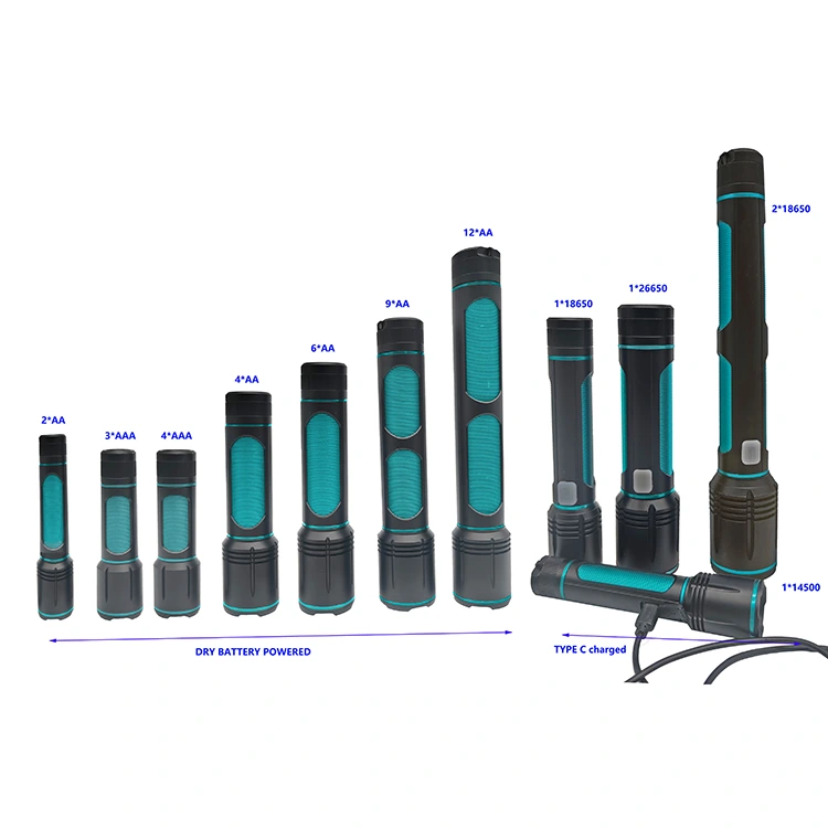 Lampu Suluh 1500 Lumen Boleh Dicas Semula Berkuasa Tinggi