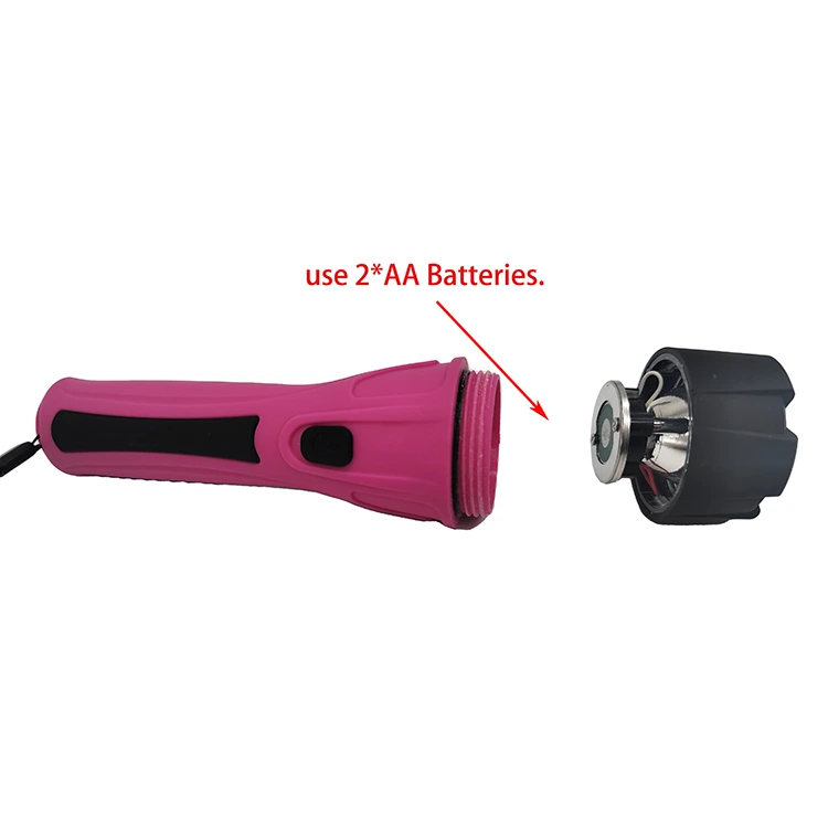 60lumen 2AA Plastic Led Flashlight
