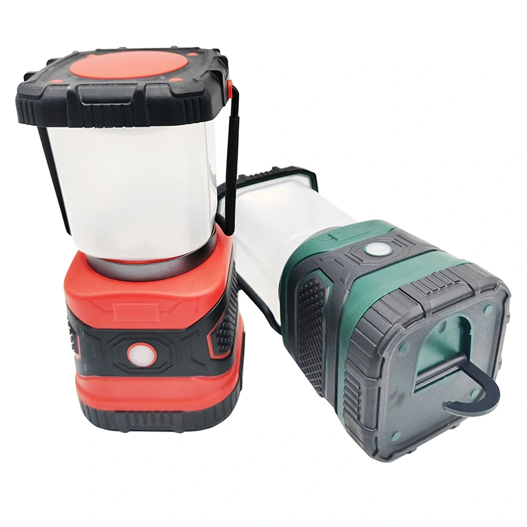 Lampu Perkhemahan Cangkuk Pemegang Boleh Dicas semula LED