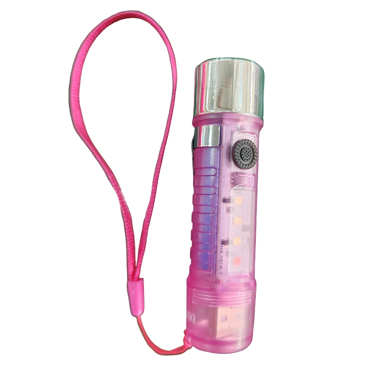 Lampu suluh LED pengecas mini USB Dengan Magnet