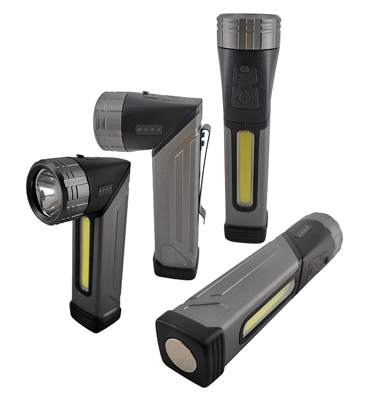 Kecerahan Tinggi Boleh Dicas Semula Boleh Putar